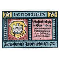 75 Pfennig Fleckenssparkasse