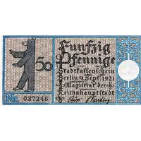 50 Pfennig Districts Series - Issue 11: Schöneberg