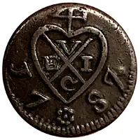 1/2 Cent Reduced size