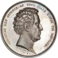Medal - Christian VIII Beginning of Reign