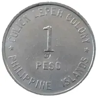1 Peso Culion Island Leper Colony