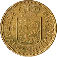 1 Krone - Christian X