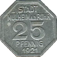 25 Pfennig - Mülheim an der Ruhr