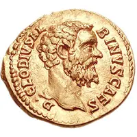 Aureus - Clodius Albinus PROVID AVG COS, Providentia