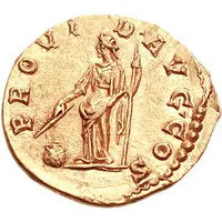 Aureus - Clodius Albinus PROVID AVG COS, Providentia