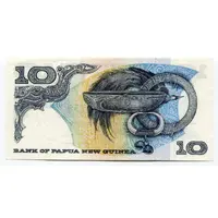 10 Kina larger white background