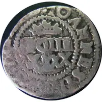 50 Réis - João IV Countermarked 2 Vinténs