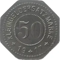 50 Pfennig - Meseritz