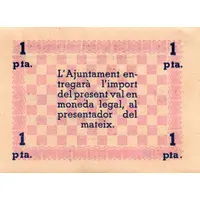 1 Peseta La Cellera de Ter
