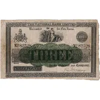 3 Pounds National Bank