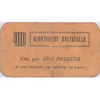1 Peseta Altafulla