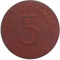 5 Bottles Deposit Token - Likérum Ružomberok