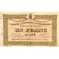 1 Franc - Chambre de Commerce de Carcassonne 11