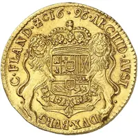 1/2 Gold Ducaton - Charles II