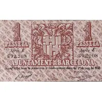 1 Peseta Barcelona