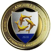 10 Dollars - Elizabeth II Coat of arms, Colored