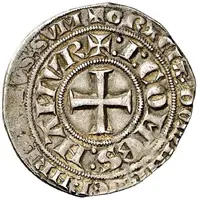 1 Groat - John I castle