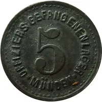 5 Pfennig - Münden Offiziersgefangenenlager