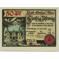 50 Pfennig Spa Series - Issue C
