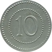 10 Pfennig - Ulm Kriegsgefangenen-Lager