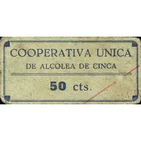 50 Céntimos Alcolea de Cinca