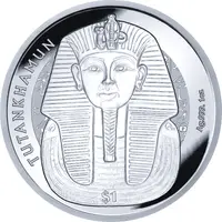 1 Dollar Tutankhamun, 1oz Bullion Coin