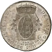 1 Thaler - Frederick August I Ausbeute - Pattern