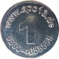 1 Taler - Adler and Vivo Apotheke Hamburg