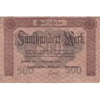 500 Mark Erzgebirgischer Steinkohlen-Aktienverein