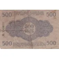 500 Mark Erzgebirgischer Steinkohlen-Aktienverein