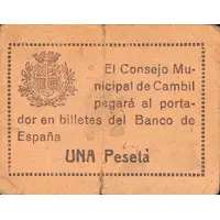 1 Peseta Cambil