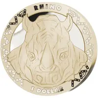 1 Dollar Big Five - Rhino