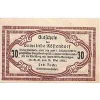 30 Heller Köstendorf