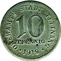 10 Pfennig - Tettnang