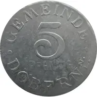5 Pfennig - Döbern N. L.