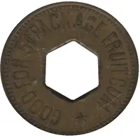 Good for 5¢ Package of Gum - Watling Fruit Gum Company Chicago, IL