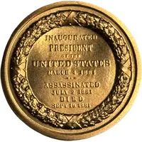 Medal - Inaugurated James A. Garfield, President of the United States