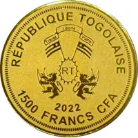 1500 Francs CFA Lion