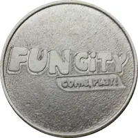 Amusement Token - Fun City Wording on one side