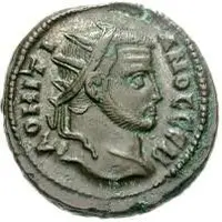 Tetradrachm - Domitianus Serapis with Spear Right