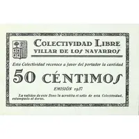 50 Céntimos Villar de los Navarros