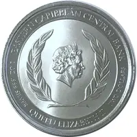 2 Dollars - Elizabeth II Caribbean Reef Octopus