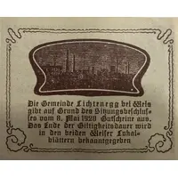 20 Heller Lichtenegg