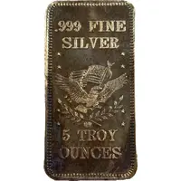 5 Ounces - American Pacific Mint 8 Star Eagle