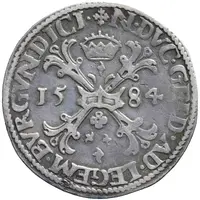 1 Rijksdaalder `Bourgondische kruisrijksdaalder` without PHILIP