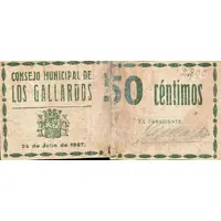 50 Céntimos Los Gallardos