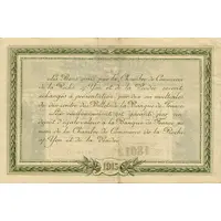 2 Francs - Chambre de Commerce de la Roche-sur-Yon et de la Vendée [85]