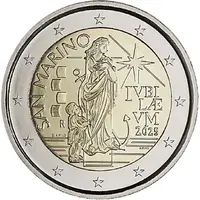 2 Euros Holy Year 2025