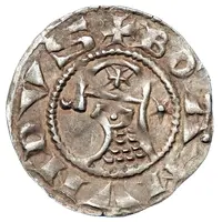 Denier - Bohemond IV or Bohemond V Class O