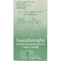 200 Lire Banca Agricola Commerciale di Reggio Emilia